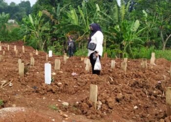 TPU Jombang Pemakaman Khusus Covid-19 di Tangsel Tersisa 70 Lubang Liang Lahat
