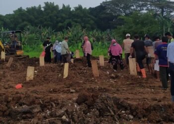 TPU Jombang di Tangsel Tersisa Hanya 100 Petak Makam