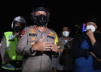 Tegakkan PPKM Darurat, Kapolda Banten Pimpin Patroli Skala Besar
