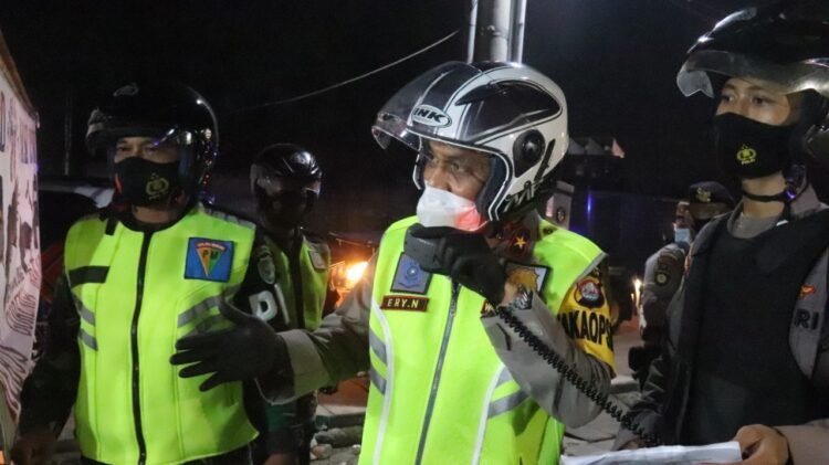 Wakapolda Banten Laksanakan Patroli Skala Besar Imbau Penerapan PPKM Darurat