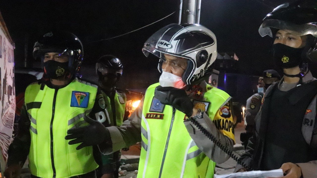 Wakapolda Banten Laksanakan Patroli Skala Besar Imbau Penerapan PPKM ...