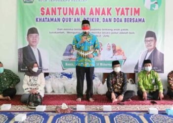 Peringati 10 Muharram 1443 H, Kemenag Tangsel Gelar Santunan Anak Yatim