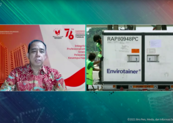 Lima Juta Dosis Vaksin COVID-19 Dalam Bentuk Jadi Tiba di Tanah Air