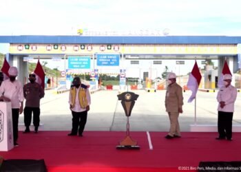 Presiden Jokowi Resmikan Jalan Tol Balikpapan-Samarinda Seksi Balikpapan-Samboja
