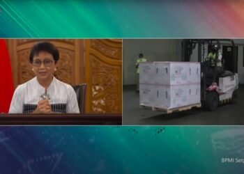 3,5 Juta Dosis Vaksin Moderna Dukungan Pemerintah AS Tiba di Tanah Air