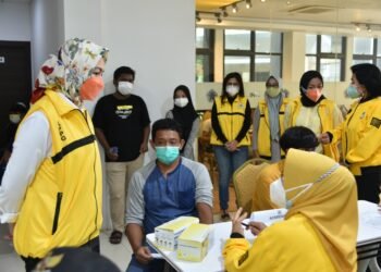 Gelar Vaksinasi Massal, Airin Rachmi Diany: Kita Harus Kolaborasi untuk Hadapi Pandemi