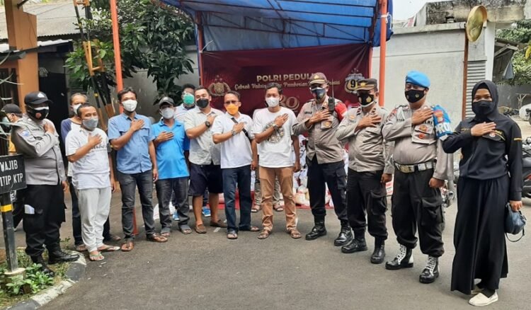 Akmil 91 Polri Gelar Vaksinasi di Trevista Ciputat