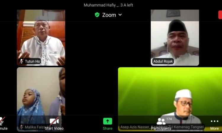 Doa dan Tahlil Untuk Kepala MIN 2 Tangsel Almarhum H. Ahmad Syaihu