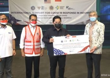 Dukungan 150 Ventilator dan Alkes dari New York AS Tiba di Tanah Air