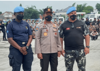 FPU 3 Minusca Polri Matangkan Strategi di Serpong Tangsel Sebelum Ditugaskan ke Wilayah Konflik Afrika Tengah