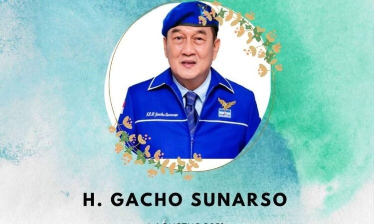 Gacho Sunarso Ketua DPC Partai Demokrat Tangsel Meninggal Dunia