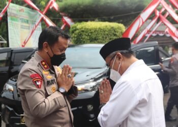 Jelang Kunjungan Kapolri, Kapolda Banten Tinjau Persiapan Vaksinasi di Kampus UIN