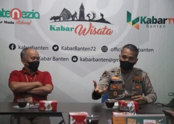 Kabid Humas Polda Banten Silaturahmi Dengan Pimpinan Media Kabar Banten