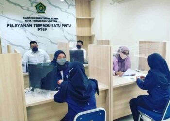 Kantor Kemenag Tangsel Terapkan Pelayanan Terpadu Satu Pintu