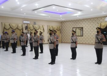 Kapolda Banten Lantik Pejabat Utama dan Kapolres
