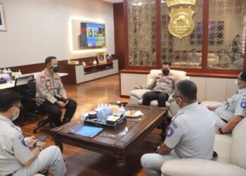 Kapolda Banten Terima Kunjungan Silaturahmi Kepala PT. Jasa Raharja