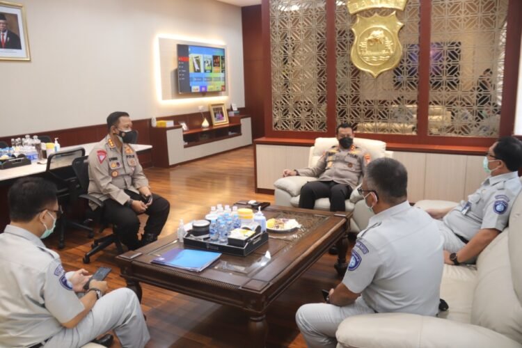 Kapolda Banten Terima Kunjungan Silaturahmi Kepala PT. Jasa Raharja