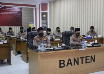 Kapolda Banten Turut Hadir Zikir dan Doa Kebangsaan 76 Tahun Indonesia Merdeka
