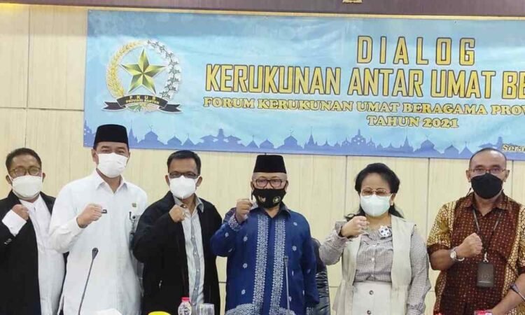 Kepala Kantor Kemenag Tangsel Hadiri Dialog Kerukunan Umat Beragama Tingkat Provinsi Banten
