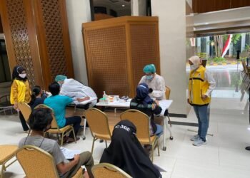 PP KPPG Gelar Vaksinasi Covid-19 Bersama Yellow Clinic