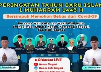 Live Streaming: Dzikir dan Doa Peringatan Tahun Baru Islam 1 Muharram 1443 H Pemerintah Kota Tangsel