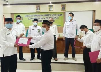 Pembinaan Peserta Calon Pengawas PAI Tangerang Raya