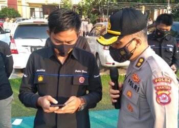 Pimpin Apel Pagi, Kabid Humas Polda Banten Gelorakan Bermedsos Ria