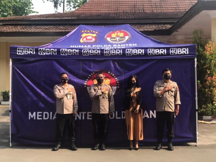 Polda Banten Terima Hibah Tenda Lapangan dari PT BRI
