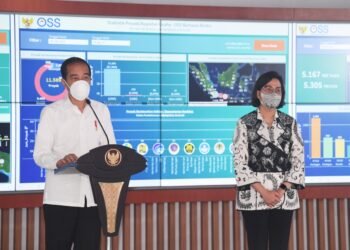 Presiden Jokowi Luncurkan Sistem Online Single Submission Berbasis Risiko