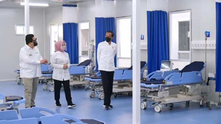 Presiden Jokowi Resmikan RS Modular Pertamina Tanjung Duren