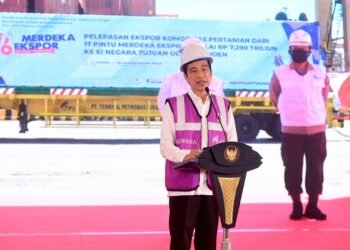 Presiden Lepas Ekspor Komoditas Pertanian dari 17 Pintu