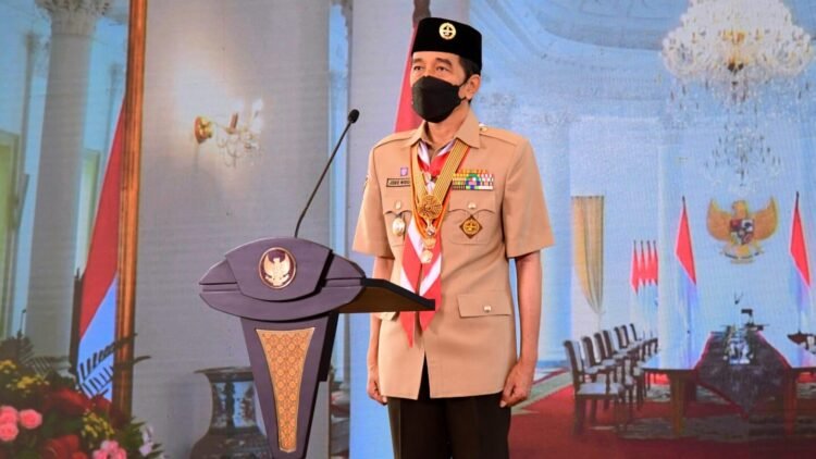 Presiden: Pramuka Harus Jadi Pelopor Disiplin Protokol Kesehatan