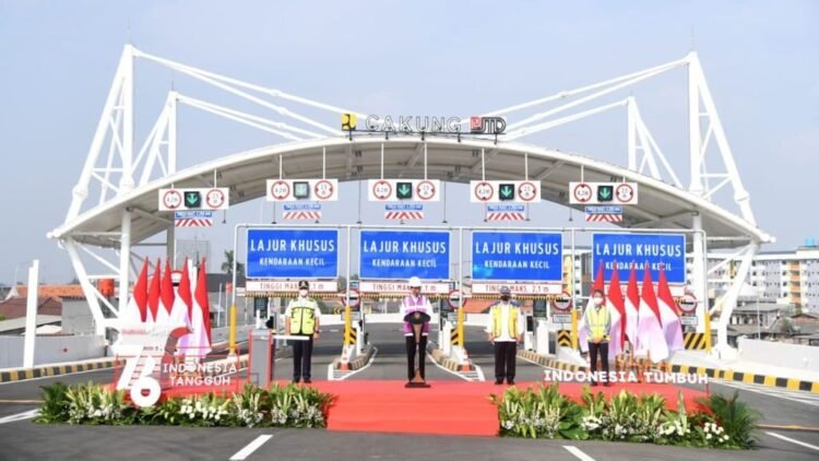 Presiden Resmikan Jalan Tol Dalam Kota Segmen Pulo Gebang-Kelapa Gading