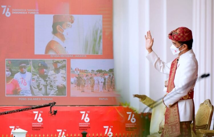 Saat Presiden Jokowi Menyapa Masyarakat Poso dan Merauke melalui Konferensi Video