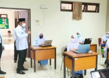 Belajar Tatap Muka Dimulai, MAN IC Serpong di Tangsel Perketat Protokol Kesehatan