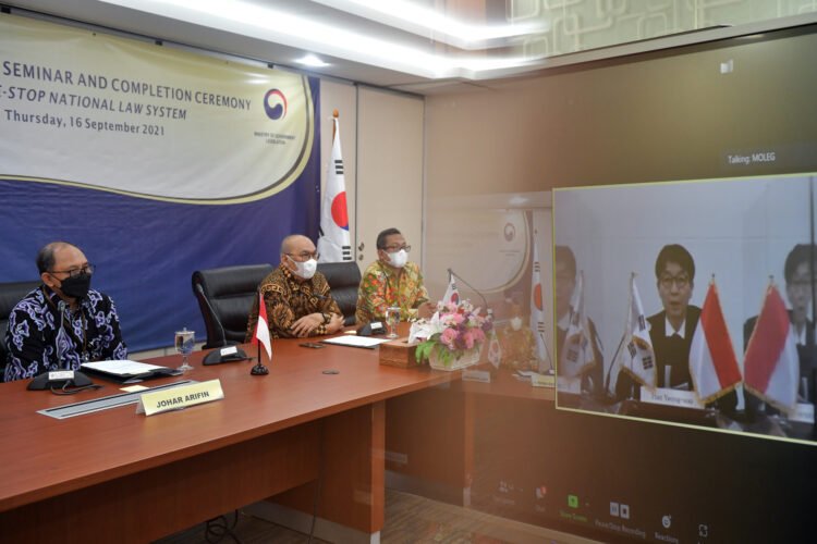 Waseskab Tutup Rangkaian Working-Level Seminar Setkab dan MoLeg Republik Korea