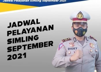 Jadwal SIM Keliling Tangsel September 2021, Lokasi dan Jam Pelayanan