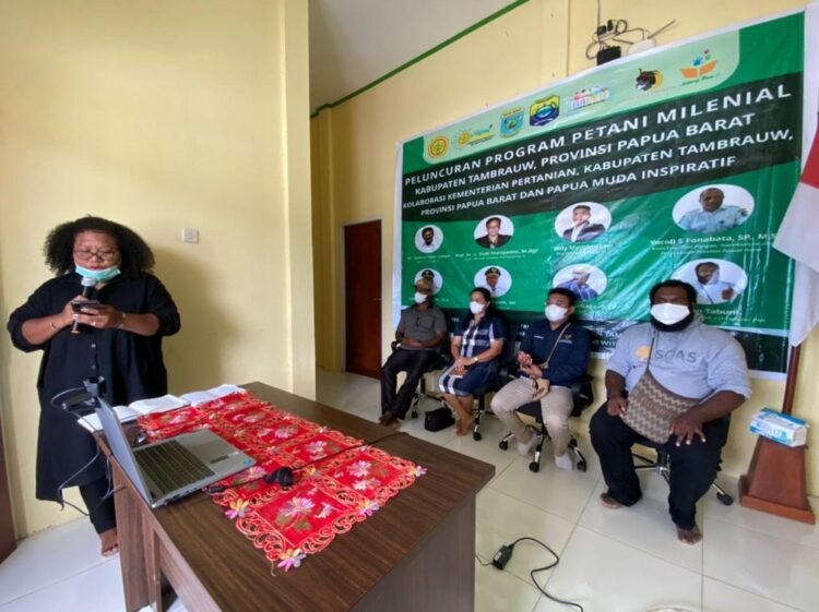 Kelima di Tanah Papua, Billy Mambrasar Luncurkan Program Petani Milenial di Tambrauw