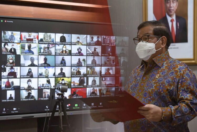 Lantik 85 Pejabat, Pramono Anung: Tugas Kita Melayani Presiden dan Wapres Sebaik-baiknya