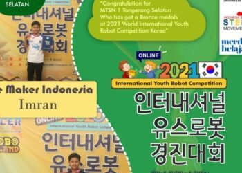 MIN 3 Tangsel dan MTsN 1 Tangsel Raih Juara Robotik Internasional di Korsel