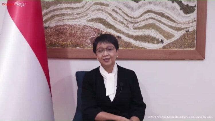 Menlu RI Tekankan Pentingnya Berbagi Dosis Vaksin untuk Penanganan Pandemi Global