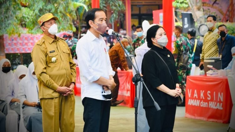 Presiden Apresiasi Kecepatan Vaksinasi di Provinsi Banten
