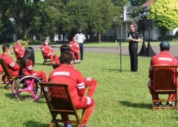 Presiden Berikan Apresiasi dan Penghargaan Kepada Atlet Paralimpiade Tokyo 2020
