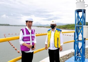 Resmikan Bendungan Paselloreng dan Bendung Gilireng, Presiden: Mendukung Sulawesi Selatan sebagai Lumbung Pangan Nasional