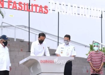 Resmikan Rusun Pasar Rumput, Presiden: Permudah Aktivitas Ekonomi Masyarakat