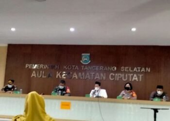 Tiga Pilar Kecamatan Ciputat Timur Gelar Rapat Koordinasi