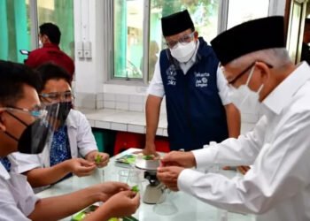 Wapres Tinjau Pelaksanaan Pembelajaran Tatap Muka di Pondok Pesantren
