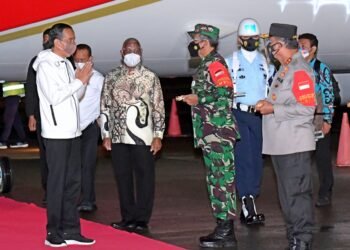 Akhiri Kunjungan Kerja di Merauke, Presiden Menuju Sorong