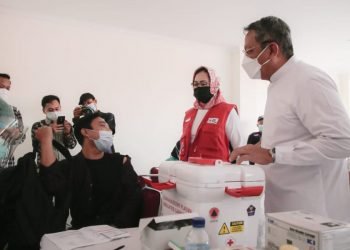PMI Tangsel Launching Sentra Vaksin