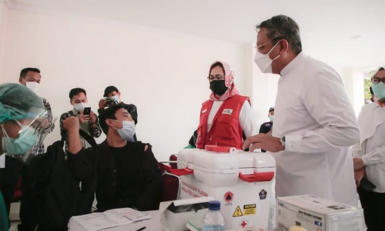 PMI Tangsel Launching Sentra Vaksin